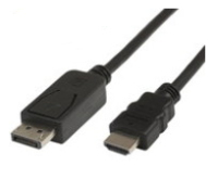 Microconnect DisplayPort/HDMI 3 m Negro