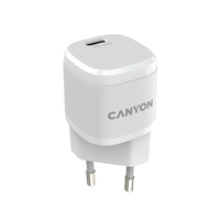 Canyon CNE-CHA20W05 mobiltelefon töltő Univerzális Fehér AC Beltéri