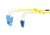 Synergy 21 S217035 Glasfaserkabel 5 m 2x LC 2x SC OS2 Blau, Weiß, Gelb