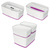 Leitz MyBox WOW Aufbewahrungsbox Rechteckig ABS Synthetik Violett, Weiß