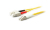 AddOn Networks 1m SC/LC SMF fibre optic cable Yellow