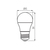 Kanlux S.A. 33744 LED-Lampe Weiß 4000 K 7,2 W E27 E