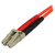 StarTech.com Cable Adaptador de Red de 10m Multimodo Dúplex Fibra Óptica LC-ST 50/125 - Patch Duplex