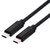 Value 11.99.9092 câble USB 0,8 m USB4 Gen 3x2 USB C Noir