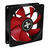 Xilence XPF92.R computer cooling system Universal Fan 9.2 cm Black, Red