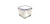 Borgonovo 0033541 recipiente de almacenar comida Plaza Caja 0,83 L Azul, Transparente 1 pieza(s)