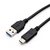 Fujitsu S26391-F1667-L110 USB-kabel USB 3.2 Gen 1 (3.1 Gen 1) USB A USB C Zwart