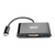 Tripp Lite U444-06N-DUB-C USB-C to DVI Adapter with USB 3.x (5Gbps) Hub Port and PD Charging, Black