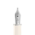 Pelikan Souverän 405 stylo-plume Système de reservoir rechargeable Argent, Blanc 1 pièce(s)
