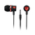 Canyon CNE-CEP3R fejhallgató és headset Vezetékes Hívás/zene Vörös