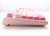 Ducky One 3 Gossamer Pink Tastatur USB US Englisch Pink, Weiß