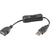 Renkforce RF-3322982 USB Kabel 0,25 m USB 2.0 USB A Schwarz