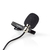 Nedis MICCJ105BK microfoon Zwart, Chroom Microfoon met bevestigingsclip