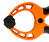 Bahco 420SC-25 abrazadera Abrazadera de resorte 2,5 cm Negro, Naranja