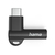 Hama 00201701 changeur de genre de câble USB-C 3,5mm Noir
