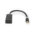 Nedis CCBW37654AT02 adaptador de cable de vídeo 0,2 m Mini DisplayPort HDMI Antracita