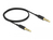 DeLOCK 66075 audio cable 0.5 m 3.5mm Black