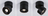 Paulmann 93371 spotje Oppervlak-spotverlichting Zwart LED F