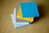 Post-It Super Sticky Notes, New York Color Collection, 3 in x 3 in, 6 Pads/Pk zelfklevend notitiepapier 65 vel Zelfplakkend