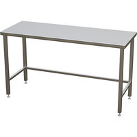 Table pour salles blanches à plateau lisse