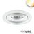Article picture 1 - LED recessed spotlight SUNSET :: white :: 15W :: 45° :: 2000-2800K :: Dimm-to-warm