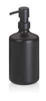 Seifenspender Leonie Keramik schwarz 20,0 cm 8,5 cm Ø 500,0 ml von Kela