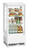 Bartscher Mini-Kühlvitrine 78L, weiß | Art der Verglasung: Doppel-Verglasung |