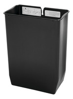 Abfalleimer Stabiler Edelstahlinnenbehälter für Slim Jim® 30-Liter-Step-On-Behälter mit seitlichem Pedal