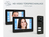 Video Türsprechanlage für 2 Familienhaus mit 7" Monitoren und Full HD Kamera