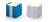 Durable TREND 800 Sheet Note Box Memo Pad Cube | Blue