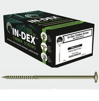 TIMco 6.7 x 125 In-Dex Wafer Head Green Timber Framing Screws Qty 50