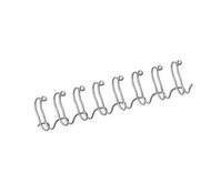 Fellowes Wire Binding Combs 14mm Capacity 101-130 80gsm Sheets Silver Ref 54454 [Pack 100]