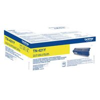 Brother TN421Y Yellow Toner 1.8K