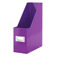 LEITZ Porte-revues Click & Store WOW, 103 x 330 x 253, violet