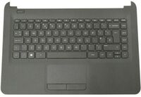 Top Cover & Keyboard (Cz/Sl) BLACK Einbau Tastatur