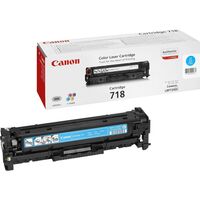 Toner Cyan 718 Pages 2.900 Toner Cartridges