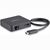 MULTIPORT ADAPT USB-C USB C Multiport Adapter - Portable USB-C Mini Dock 4K HDMI Video - Gigabit Ethernet, USB 3.0 Hub (1x