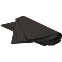 Ries, 480 Bogen Seidenpapier 75x50cm - Schwarz