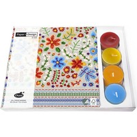 Kombibox Servietten mit Teelicht Embroidery PAPER+DESIGN 192310