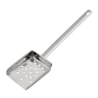 Vogue Flat Handled Chip Scoop Made of Stainless Steel 10(H)x86(W)x25(D)x290(L)mm