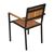 Bolero DS151 Armchair - Teak Steel & Acacia Side - Stackable - Pack of 4