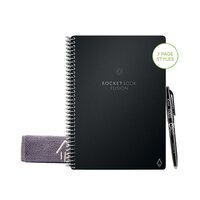 Rocketbook Fusion Executive Set Reusable Paper Black 505468