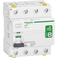 Fehlerstrom-Schutzschalter Elektroladestation iID, 4P, 40A, Typ B-EV, 30mA