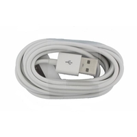 Xccess Data Cable Apple iPhone 3G(s)/4/iPad 2 2m. White Bulk