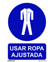 USO OBLIGATORIO ROPA AJUSTADA