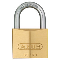 ABUS 08755 65/60mm Brass Padlock Keyed Alike 603