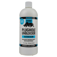 Kilrock RHINOBATH Rhino Bathroom Heavy-Duty Drain Unblocker 1 litre