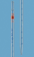 1.0ml Graduated pipettes partial delivery AR-glas® class AS blue graduations type 1