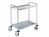 LLG-Trolleys Stainless Steel Description 3 Shelves vertical spacing 275mm