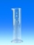 Messzylinder SAN niedrige Form Klasse B erhabene Graduierung | Nennvolumen: 100 ml